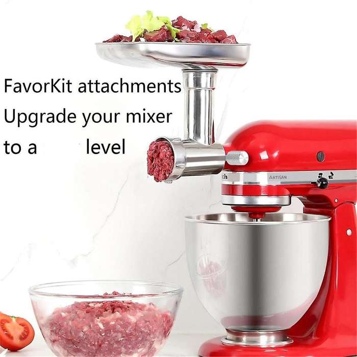 for Stand Mixer Attachment Knob Thumb Screws & Cap Hub, Premium Stainless Steel, for Stable & Safe O