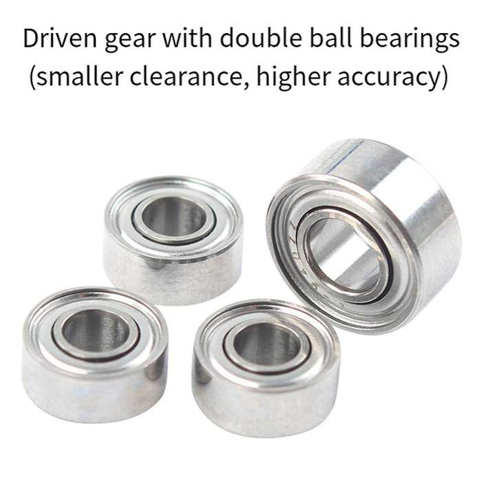 for Sprite Extruder Gear Nano-Coating and POM Mold Steel Gears Integrated Shaft Designed 3D Printer