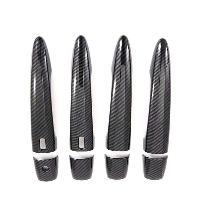 for Sylphy 2020 2021 2022 Car Outer Door Handle Cover Trim Stickers Accessories ,abs Carbon Fiber