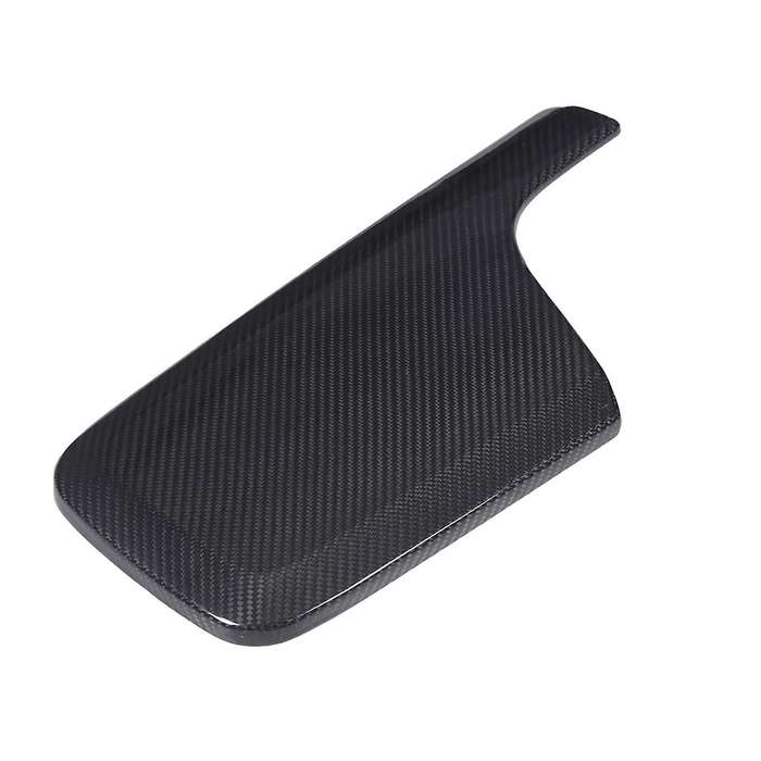 for Taycan 2019-2022 Dry Carbon Fiber Car Central Control Armrest Box Protective Cover Trim Accessor