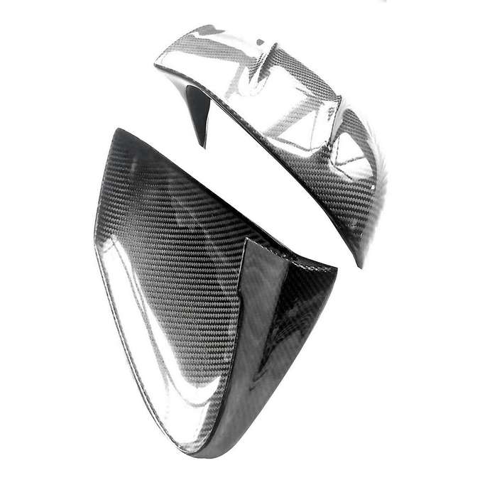 for Taycan 2019-2022 Real Carbon Fiber Side Rear View Mirror Cover Trim Side Wing Mirror Caps Car Ac