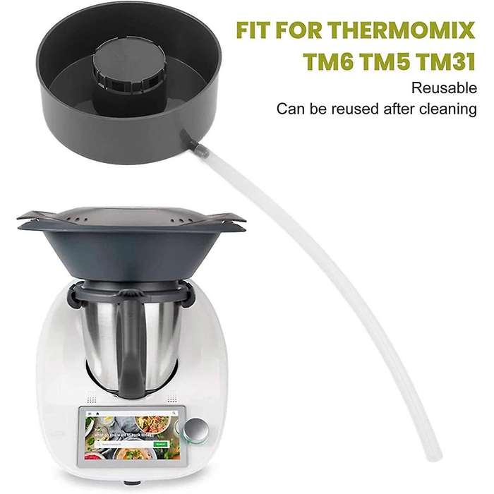for TM6 TM5 TM31 Food Processor Accessory Transparent Steaming Pan Cover+Steam Tray +Steam Juicer w
