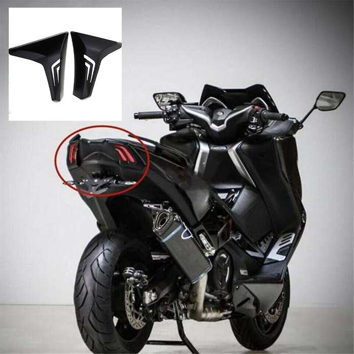 for T-max Tmax 530 2017 2018 2019 Turn Signal Light Cover Tail Shell Caps Matte Black