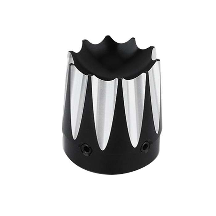 for Touring Road 86-16 4 Inch Exhaust Muffler Head End Cap Pipe Slotted Front Axle Cover