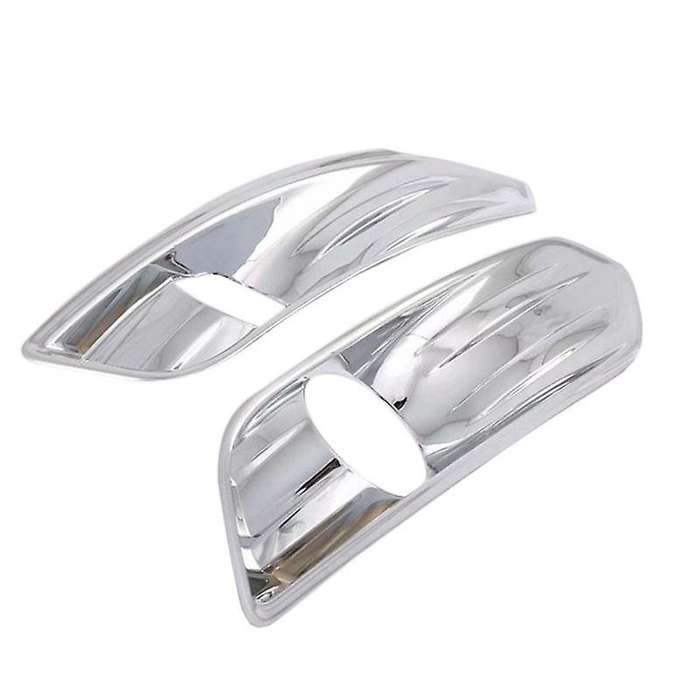 for Transit 2017 Car Front Fog Light Lamp Cover Decoration Cover ABS Auto Moldings Accessory