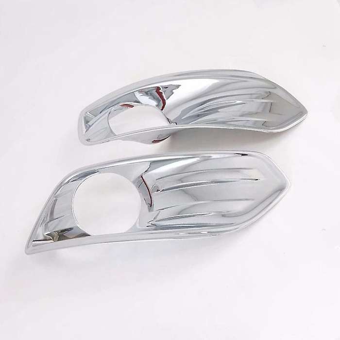 for Transit 2017 Car Front Fog Light Lamp Cover Decoration Cover ABS Auto Moldings Accessory