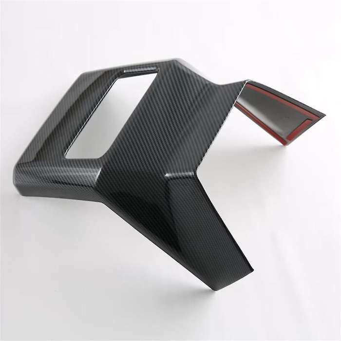 for Triton / L200 2024 Rear Air Outlet Vent Cover An-Ti Kick Panle Frame Interior Accessories Carbon