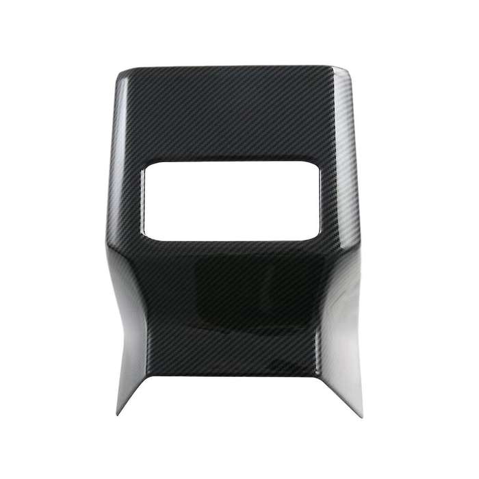 for Triton / L200 2024 Rear Air Outlet Vent Cover An-Ti Kick Panle Frame Interior Accessories Carbon