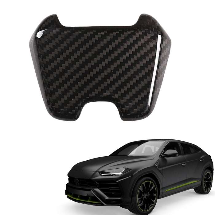 for  URUS 2018-2021 Carbon Fiber Central Control P Gear Switch Decoration Cover Trim Sticker