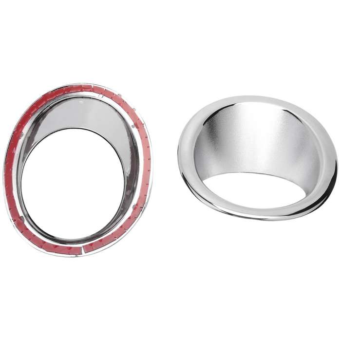 for -V 2007 2008 2009 Front Bumper Fog Light Trim Rim Lamp Cover Cap Reflective Sticker
