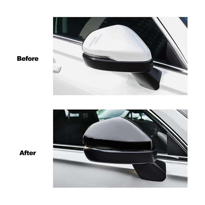 for -v 2023 Accessories Car Door Side Mirror Cover Rearview Mirror Guard Cover Trim Exterior Decorat