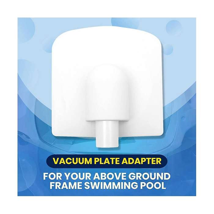 for Vacuum Plate Adapter for Skimmer Filter Pump Systems, 3-pack