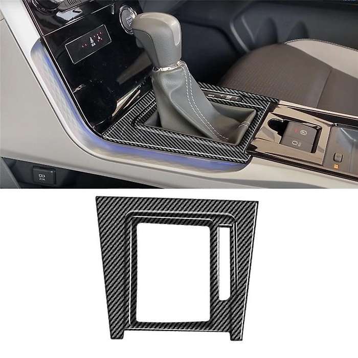 for Veloz 2022+ Carbon Fiber Car Gear Shift Panel Cover Trim
