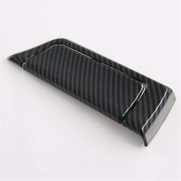 for Veloz 2022-2024 Carbon Fiber Car Co-Pilot Cup Holder Cover Trim Interior Accessories