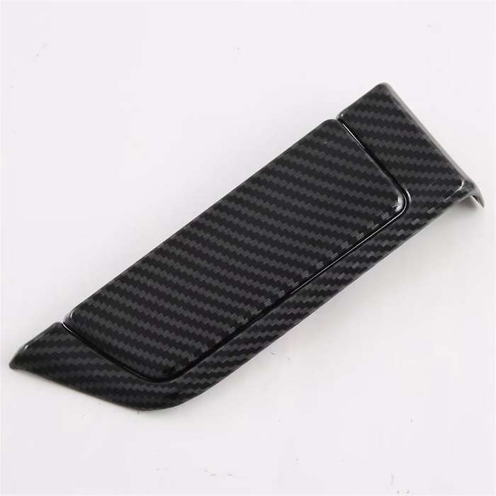 for Veloz 2022-2024 Carbon Fiber Car Co-Pilot Cup Holder Cover Trim Interior Accessories