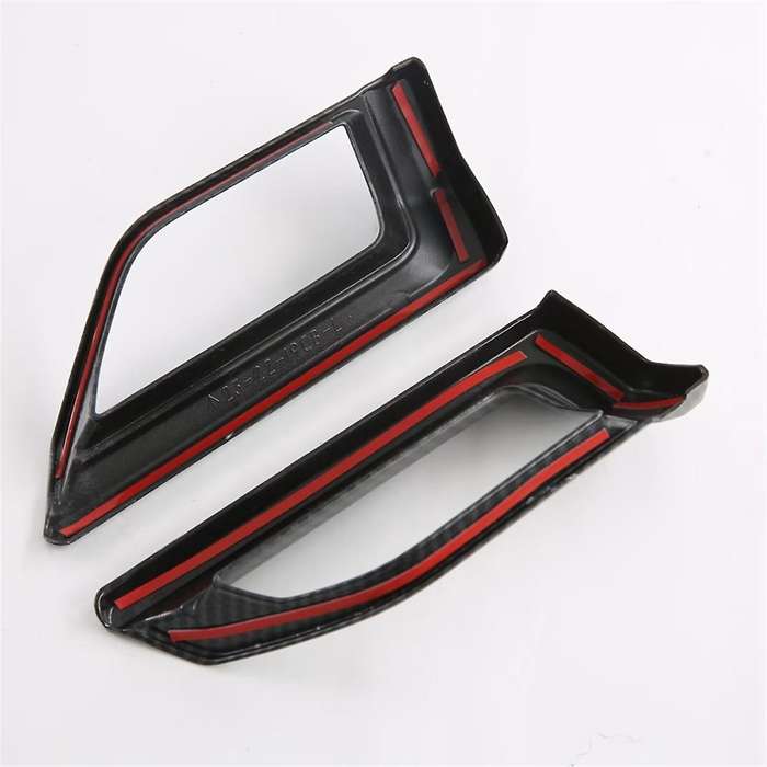 for Veloz 2022-2024 Carbon Fiber Car Center Dashboard Side Air Outlet Cover Trim Interior Accessorie