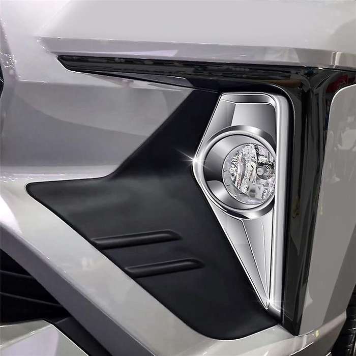 for Veloz Avanza 2022+ Chrome Front Bumper Fog Light Lamp Cover Trim Decoration Accessories