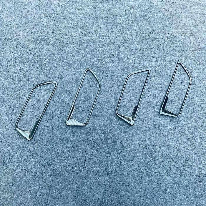 for Venza Xu80 2020 2021 Car Accessories Abs Inner Door Handle Cover Catch Bowl Trim Insert Bezel Fr