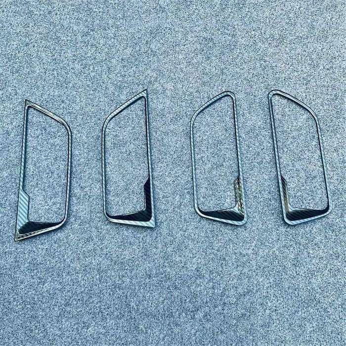 for Venza Xu80 2020 2021 Car Accessories Abs Inner Door Handle Cover Catch Bowl Trim Insert Bezel Fr
