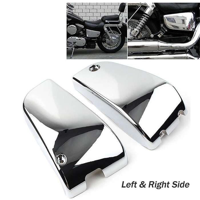 for Vn1500 Classic Abs Battery Side Covers Chrome 1pair