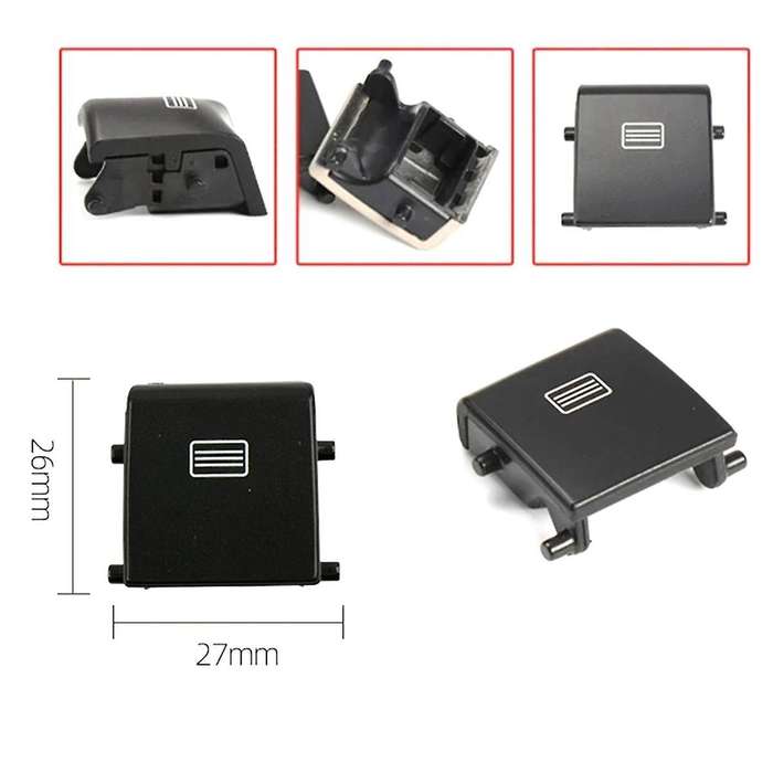 for W166 W292 W463 ML300 GL350 GLE320 GLS Car Sunroof Window Switch Button Cover, C