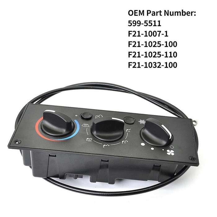 for W900 T800 T600A 02-06 Heavy Duty A/C Climate Control Module -1007-1 -1025-110 -1032-100 599-5511