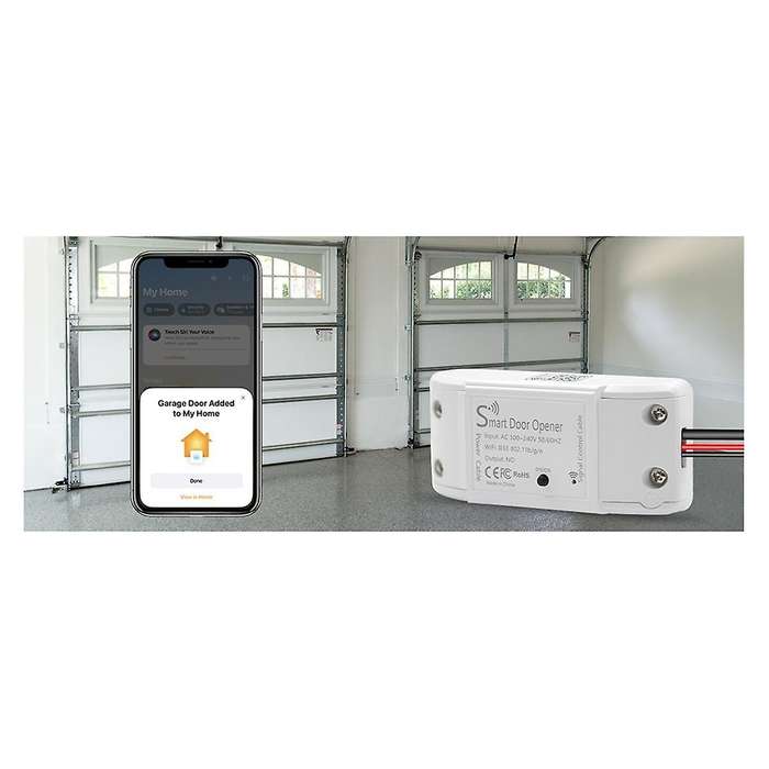 for WiFi Garage Door Switch Opener Smart Gate Door Controller Smart Life Remote Via for Siri CarPlay
