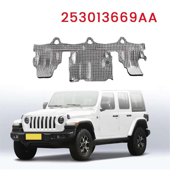 for Wrangler Grand 2002-2006 Exhaust Manifold Heat Shield 53013669AA Ternary Heat Insulation Board