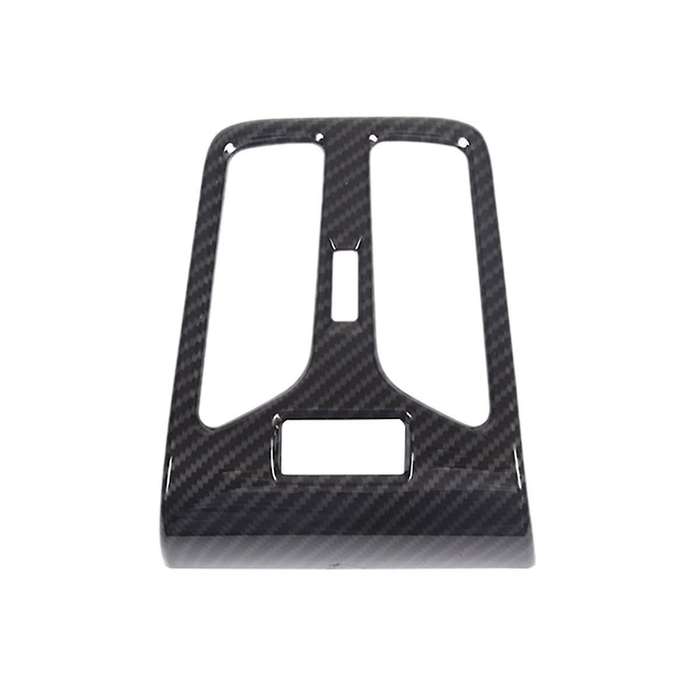 for X1 IX1 U11 2023 2024 Carbon Fiber Look Car Rear Conditioning Outlet Cover Trim Auto Accessories