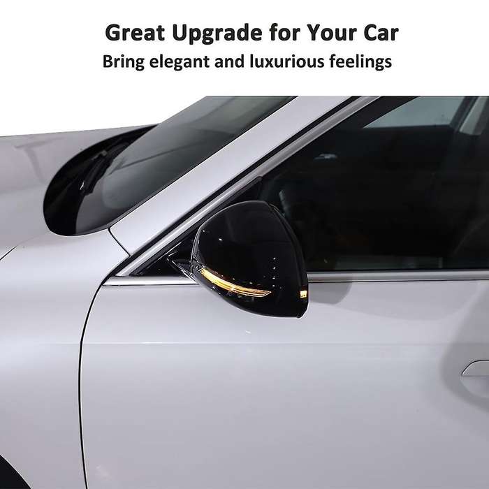 for X1 U11 2023 2024 Car Exterior Rearview Mirror Decorative Cover Trim Sticker Accessories - ABS Bl