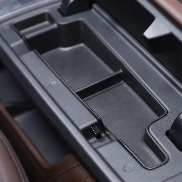 for X1 U11 2023 2024 Center Control Armrest Storage Box Organizer Tray Insert Car Accessories