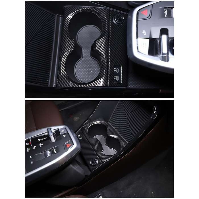 for X1 U11 2023 2024 Center Control Cup Holder Cover Trim Decoration Sticker Car Accessories,ABS Car