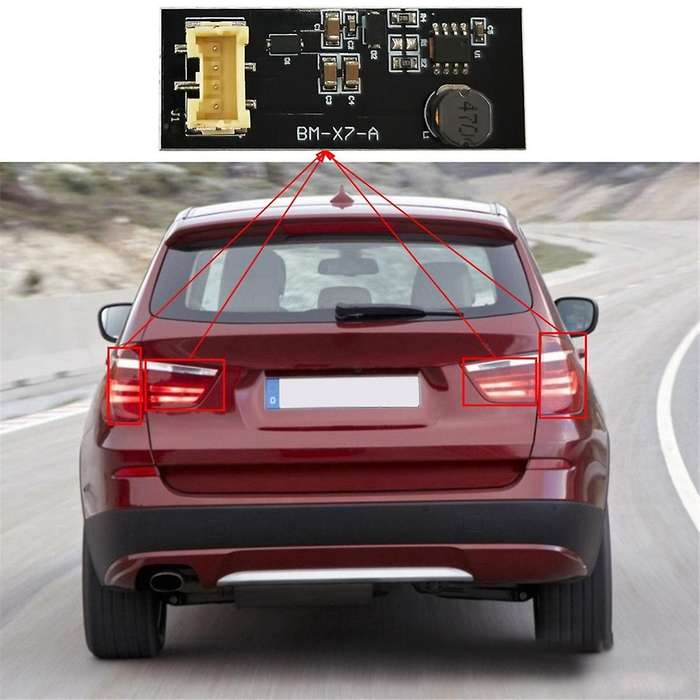 for X3 F25 2011-2017 Rear Driver F25 B003809.2 LED Light Plug and Play Repair Replacement Board Tail