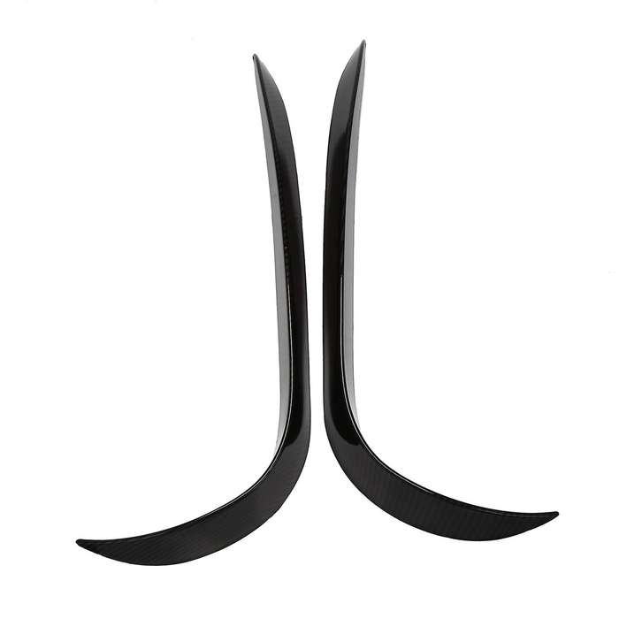for X247 GLB180 GLB200 Carbon Fiber Car Front Bumper Spoiler Grille Splitter Cover