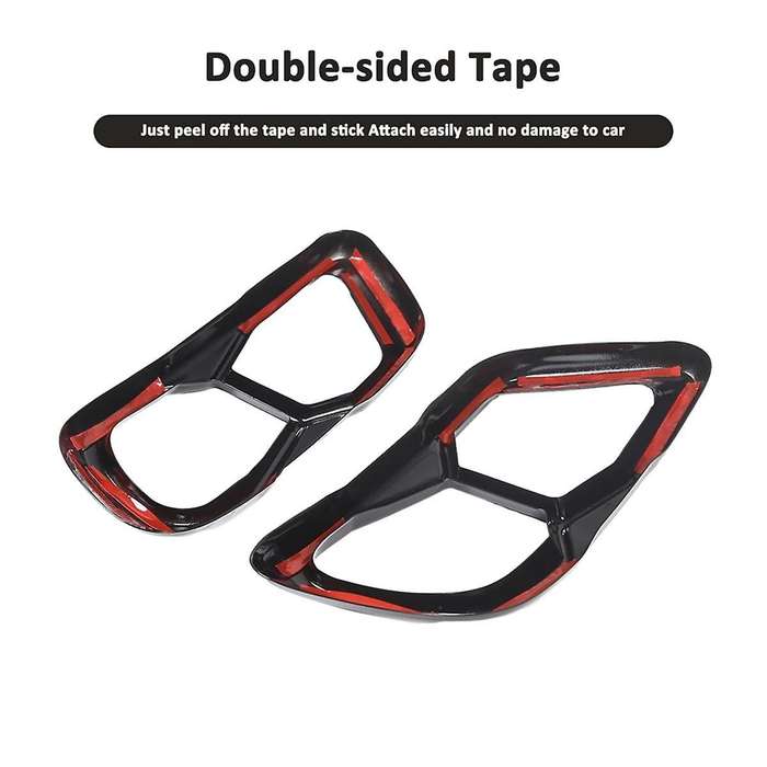 for X5 G05 X6 G06 X7 G07 2019-2022 (M60) Car Tail Muffler Exhaust Pipe Output Cover Trim Accessories