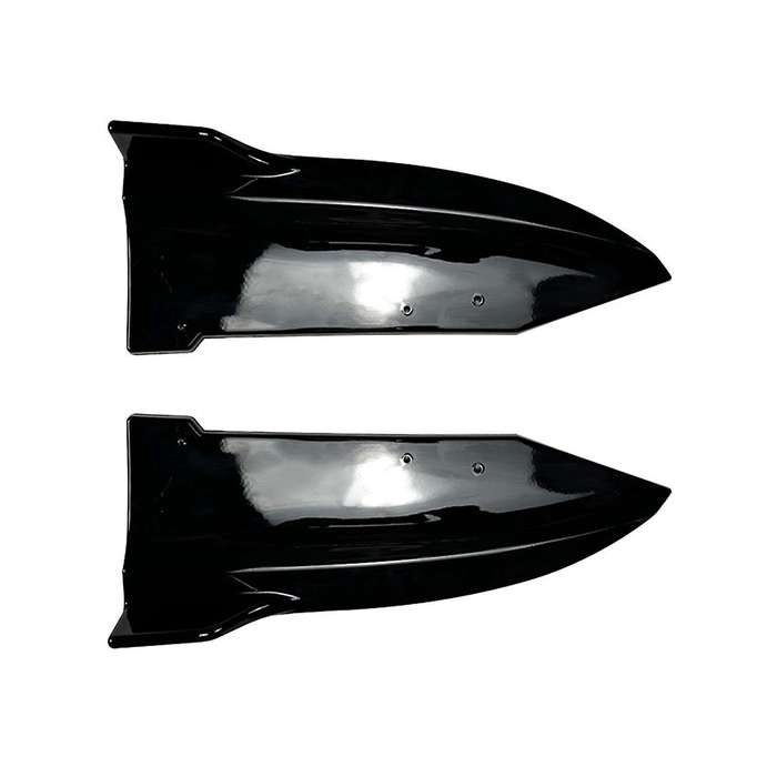 for X6 G06 2019-2022 Rear Bumper Canards Spoiler Splitter Diffuser Protector Cover Accessories, ABS