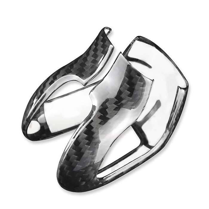 for XC60 XC90 S60 Carbon Fiber Sticker Car Gear Shift Knob Cover Interior Trim Accessories