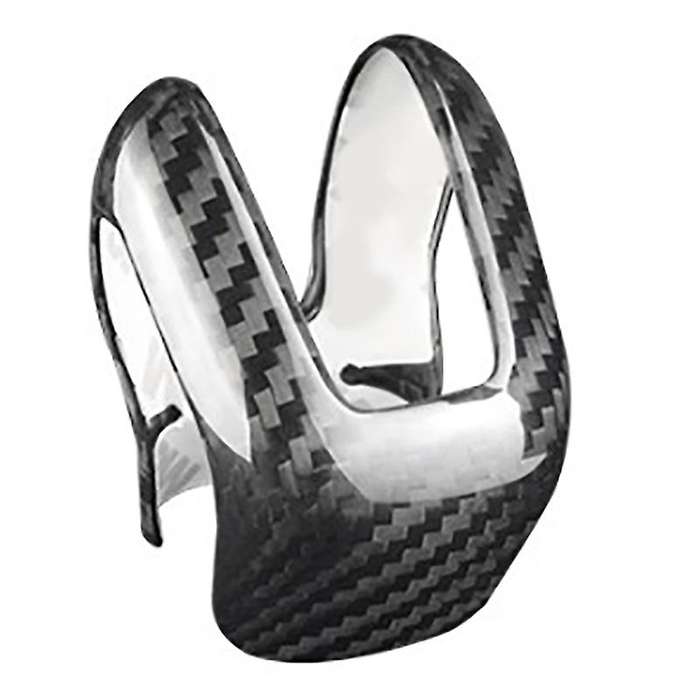 for XC60 XC90 S60 Carbon Fiber Sticker Car Gear Shift Knob Cover Interior Trim Accessories