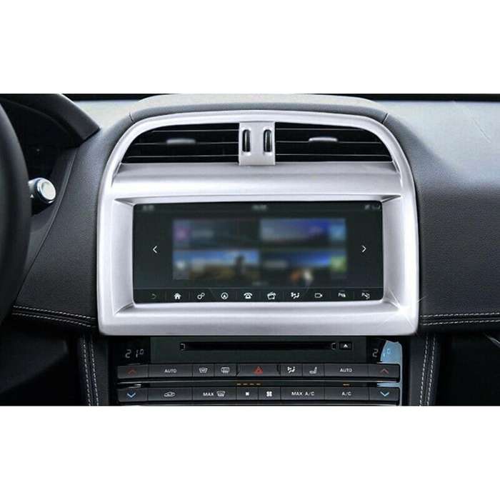 for XE X760 F-Pace 2015-2020 Car Accessories Central Control Navigation Screen Frame Trim Cover Stic