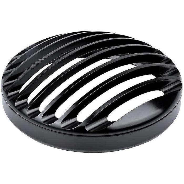 for XL 883 Iron 1200 04-14 Custom XL1200C 1200 Motorcycle 5 3/4inch CNC Led Headlight Grill Cover
