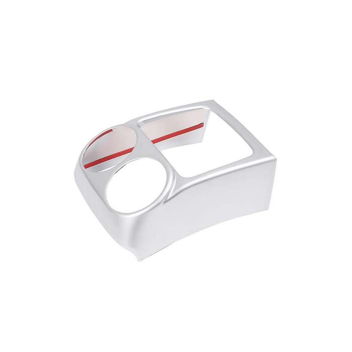 for Xj 2010-2019 Car Rear Air Conditioning Outlet Protective Cover Sticker Rear Anti-kick Panel Acce
