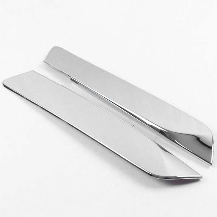 for XT6 2020 2021 ABS Chrome Rear Tail Spoiler Window Side Triple-cornered Decoration Cover Trim