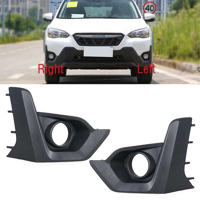 for XV Crosstrek 2021 2022 Front Bumper Fog Light Lamp Frame Cover Foglamp Trim Cap 57731FL860 57731