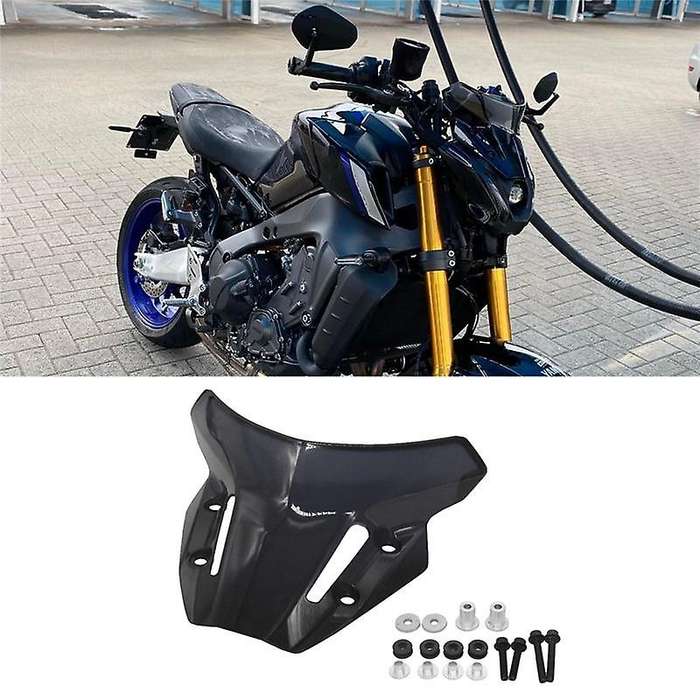 for YAMAHA MT09 FZ09 2021-2022 Windshield Deflector Wind Screen Black