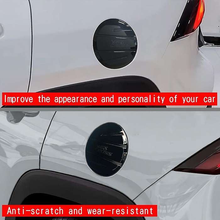 for Yaris 2023 Southeast Asia Version Car Fuel Filler Door Gas Tank Cap Trim Cover Accessories Glos