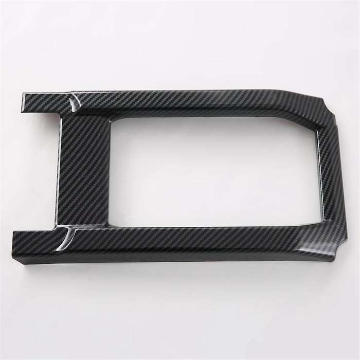 for Yaris 2024 RHD Carbon Fiber Center Console Water Cup Holder Cover Trim Interior Accessories