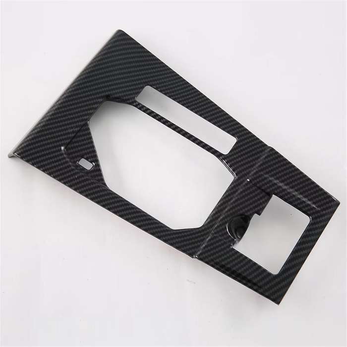 for Yaris 2024 RHD Carbon Fiber Gear Shift Panle Cover Trim Interior Accessories