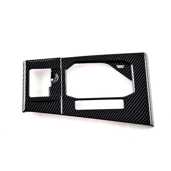 for Yaris 2024 RHD Carbon Fiber Gear Shift Panle Cover Trim Interior Accessories