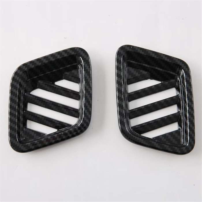 for Yaris 2024 RHD Carbon Fiber Dashboard Air Vent Cover Trim Interior Accessories