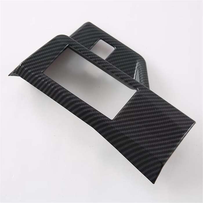 for Yaris 2024 RHD Carbon Fiber Headlight Adjustment Switch Cover Trim Interior Accessories